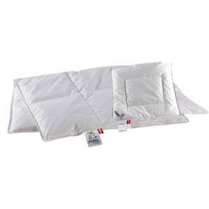 Kiddy dyne og pude til baby fra Ringsted Dun